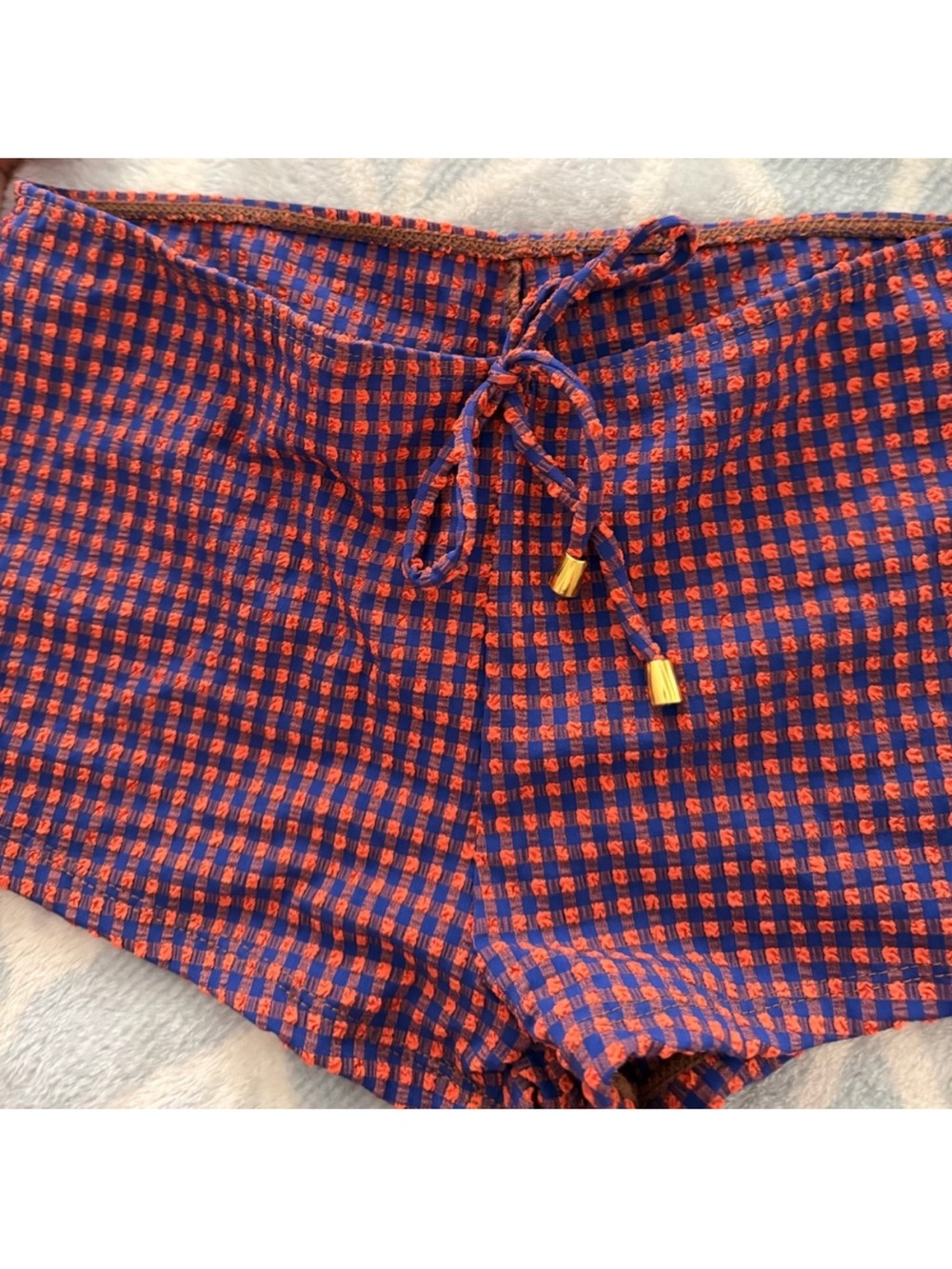 TT Viral red & blue gingham bikini - Picture 6 of 8